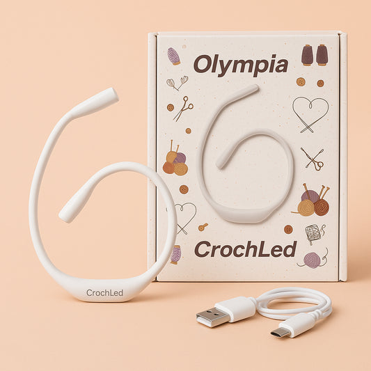 Crochled- Luz led especial tejer